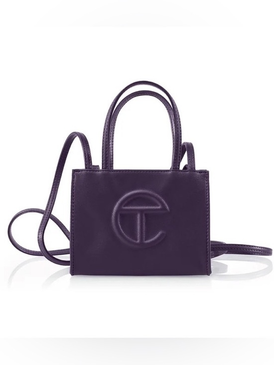Telfar Handbags - Telfar Small Shopper Bag Eggplant